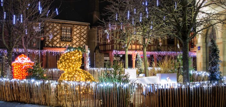 Décoration lumineuse de noël