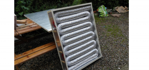 panneau solaire chauffant