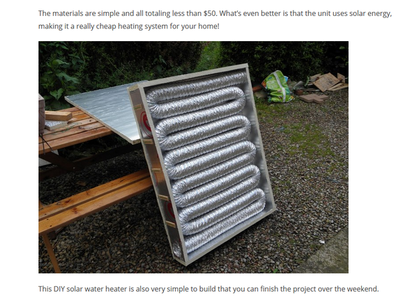 panneau solaire chauffant