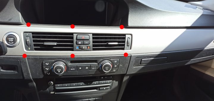 Demonter tableau de bord bmw