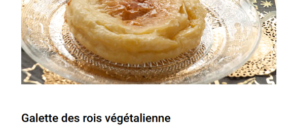 recette galette des rois vegan