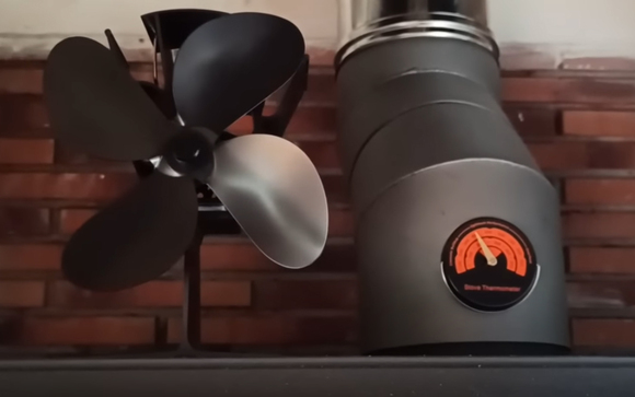 ventilateur poele a bois