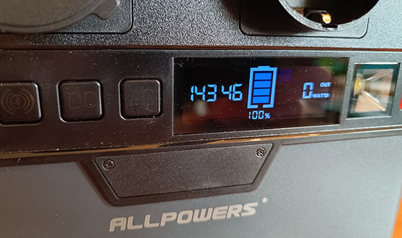 Allpowers S300 ecran