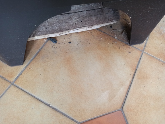 Enlever tache de resine